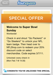Offer from NFL after checking in to Super Bowl Sunday